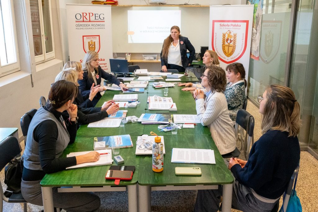 Szkolenie pt. : „Nauczanie glottodydaktyczne języka polskiego jako drugiego w korelacji z teściami historycznymi na wszystkich etapach edukacyjnych”.