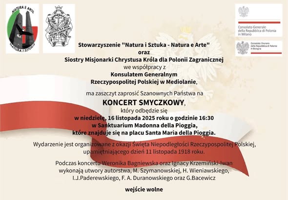 Zaproszenie na Koncert Smyczkowy