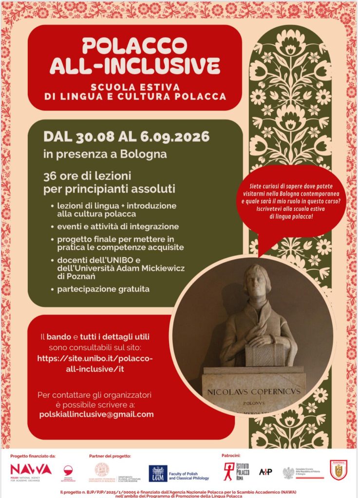 Polacco – all inclusive. Scuola estiva di lingua e cultura polacca.